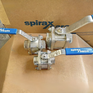 Vanne à boisseau sphérique en acier au carbone Spirax Sarco M10S2RB, raccord fileté 3/4, ensemble à trois pièces - Product Image 4