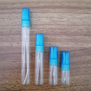 Großhandel Mini Klarglas Tube Sprüh flaschen 2ml 3ml 5ml 10ml Parfüm Zerstäuber Tester Öl verpackung Bunte Kunststoffs prüh geräte - Product Image 4