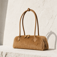 Usine Sac à main en cuir luxe haut de gamme cheveux sur sac à bandoulière Boutique Marque Logo personnalisé Fournisseur en gros