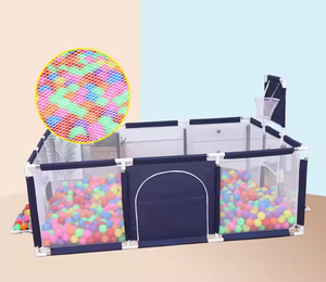 Corralito Portátil <span class=keywords><strong>para</strong></span> Bebés, Barrera Segura <span class=keywords><strong>para</strong></span> el Tiempo de Juego Infantil - Product Image 4