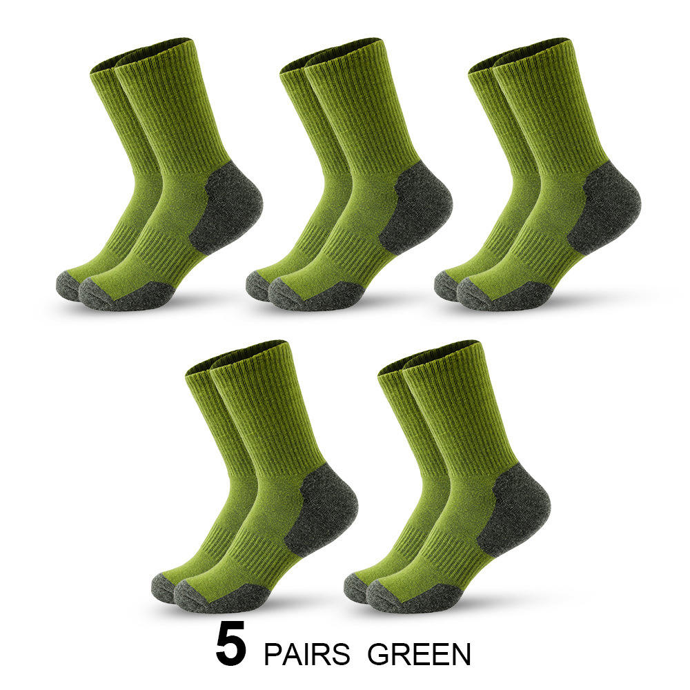 สีเขียว5คู่