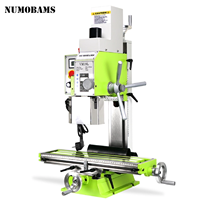 Machine de fraisage et de perçage verticale universelle NUMOBAMS VM18L en métal avec moteur sans balais de 750 W
