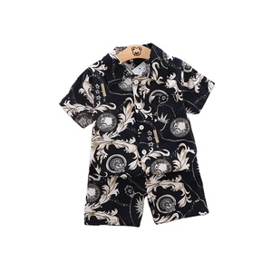 ชุดเสื้อผ้าสำหรับเด็กผู้ชายชุดใส่กลางคืนผ้าคอตตอนพร้อมกางเกงดีไซน์แฟชั่นสไตล์ดีไซน์ใหม่ - Product Image 1