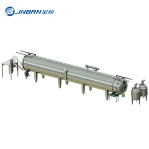 Stainless Steel High Efficient Herb Dryer Machine Continuous Vacuum Belt Dryer
