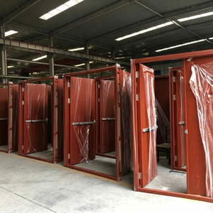Porta Acustica Y-H in Acciaio Ecologico Rosso Mattone, Insonorizzata 35dB, Spessore 10cm, Doppia Guarnizione, per Interni/Esterni, Direttamente dalla Fabbrica - Product Image 3