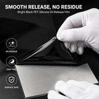 Film de protection en silicone PET noir brillant Tensfilm