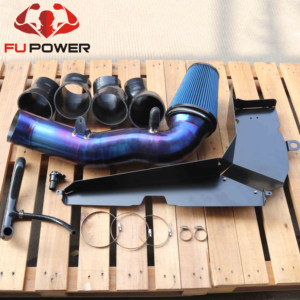 Kit de admisión de aire de titanio con turbocompresor de alto rendimiento Fupower para Audi <span class=keywords><strong>TTRS</strong></span> 8S RS3 8V 8Y, filtro de aire - Product Image 1