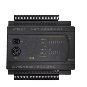 <span class=keywords><strong>FX3U</strong></span> อินพุต0-20mA นาล็อก4ช่องสัญญาณใหม่เอาต์พุตทรานซิสเตอร์รีเลย์เอาต์พุต14/24/32/40/60 MR/MT RS485 Modbus - Product Image 1