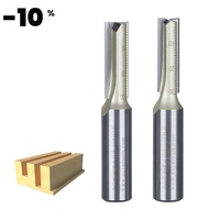 Arden outils de travail du bois mèche de routeur fraise CNC mèches travail du bois double bord droit foret à rainurer pour bois 10118018