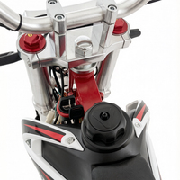 Mini moto de course Benyue K50-1 110cc, vitesse maximale 65 km/h, suspension intégrale, avec protège-mains, clignotants, feu arrière et CVT.