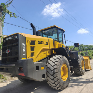 Cargador de ruedas SDLG L956F usado al precio más bajo con buenas condiciones de trabajo SDLG equipo pesado máquina de carga nominal de 5 toneladas - Product Image 2
