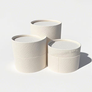 Boîte de 500g pour complément alimentaire superalimentaire, avec couvercle facile à ouvrir, en carton kraft recyclé, pour poudre nutritionnelle - Product Image 6