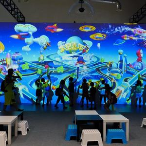 Jeu écran tactile <span class=keywords><strong>mural</strong></span> <span class=keywords><strong>pour</strong></span> enfants, thème Aquarium, <span class=keywords><strong>dessin</strong></span> interactif magique, projection, jeu - Product Image 3