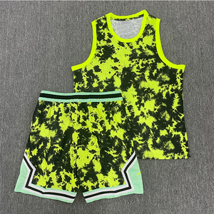 Ensemble de sport décontracté de haute qualité : Maillot de basketball 2026, short et débardeur en mesh de style américain, séchage rapide - Vente en gros - Product Image 1