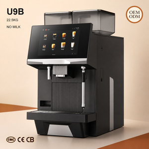 Máquina de Café Automática Comercial U9 OEM, Espresso de Grano a Taza, Pantalla Táctil Doble para Tiendas de Conveniencia y Cadenas de Cafeterías 1 Comunicación - Product Image 2