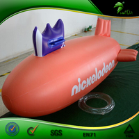 Ballon en forme de blister, expédition gonflable, pour piscine d'été, Mini avion gonflable avec poignée