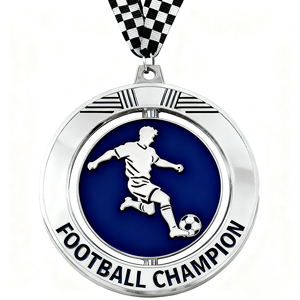 Médailles de football personnalisées en alliage de zinc moulé sous pression 2026, médailles sportives en <span class=keywords><strong>métal</strong></span> en gros pour joueurs de football avec mouvement de frappe - Product Image 3