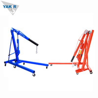 Grue de levage manuelle pliable pour voiture, 2 tonnes, avec certification CE