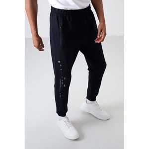 Rory <b>Men's</b> <b>Navy</b> Blue <b>Jogger</b> Sweatpants Elastic Waist Casual Breathable Fit - Product Image 3