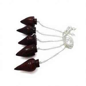 Pendentifs sculptés à la main en bois de rose naturel, chaînes de chakra, boîtes artisanales en bois pour la radiesthésie et la guérison Reiki, et panneaux muraux – Vente en gros - Product Image 3
