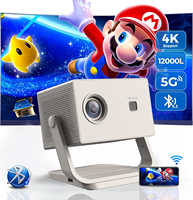 Mini Proyector Inteligente Portátil Y16 con Enfoque Automático, Proyector 1080P para Cine en Casa, Partidos de Fútbol al Aire Libre, Suministro de Fábrica al por Mayor OEM