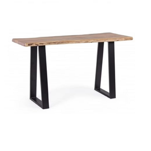 Mesa Consola de Madera Maciza para Sala de Estar, Tallada a Mano, Elegante y con Diseño Tradicional - Product Image 5