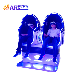 Nuova Tecnologia Cinema VR 9D Indoor in Metallo Simulatore per Parchi Divertimento per Centri Commerciali con Poltrona VR Dinamica a Forma di Uovo - Product Image 1