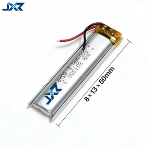 Baterí<span class=keywords><strong>a</strong></span> de Polímero de Litio 801350 de 3.7V 500mAh 600mAh Recargable de Alta Velocidad para Pulsera Inteligente - Product Image 1