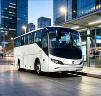 TENGLONG Autobus Urbain Électrique de Haute Qualité de 9 Mètres avec Batterie au Lithium pour Transport Public