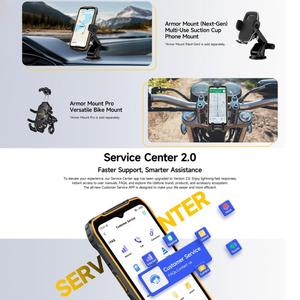 ราคาขายส่ง <span class=keywords><strong>Ulefone</strong></span> RugKing 4 Pro 8GB+256GB โทรศัพท์มือถือกันน้ำ ทนทาน หน้าจอ 6.56 นิ้ว Android 15 4G NFC โทรศัพท์มือถือ <span class=keywords><strong>Ulefone</strong></span> - Product Image 5
