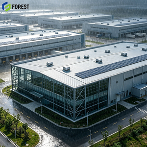 Parque Logístico de Estructura de Acero, Edificio de Almacenamiento Avanzado y Duradero, Ahorro de Energía, Amplio Espacio, Proveedor - Product Image 1