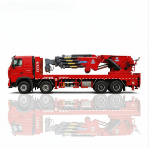 Grúa hidráulica de servicio pesado montada en camión HOWO 8x4 de 100 toneladas para elevación en construcción - Product Image 2