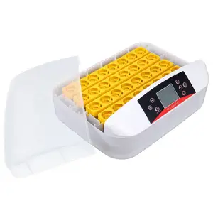 Mini 42 egg incubator with LED light automatic egg hatching incubator for hatching chicken quail duck eggs