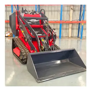 Skid Steer Loader China 2024 New Style Derette 450 Lawn Mower/ Brush Cutter Accessories Micro Skid Steer Loader