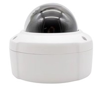 Venta de fábrica, carcasa de cámara de seguridad hemisférica de Metal fundido a presión a prueba de agua con carcasa de cámara domo de montaje de 3 ejes