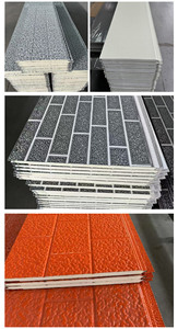 Panneau gravé en métal polyuréthane | Panneau intégré d'isolation et de décoration | Revêtement de mur extérieur et de toit - Product Image 4