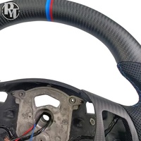 Volant en fibre de carbone mat personnalisé pour BMW E92 E90