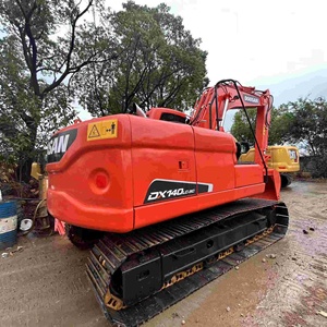 14 tấn sử dụng ban đầu Hàn Quốc doosan DX140 DX140 LC-9c DX 140 150 225 300 thủy lực Crawler Máy xúc với thấp giờ làm việc - Product Image 4