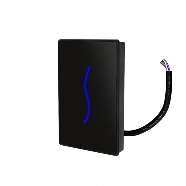 USB 125Khz Wiegand 26bit 34bit ABS Waterproof Access Control RFID Proximity ID Reader up to 8cm Reading Distance