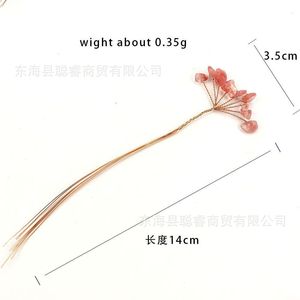 กิ่งก้านคริสตัลธรรมชาติรูปทรงไม่สม่ำเสมอสำหรับตกแต่งบ้าน วัสดุ K9 ใช้ทำต้นไม้เงิน ต้นไม้นำโชค หรือช่อดอกไม้ - Product Image 2