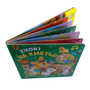 Impression de livres personnalisés en gros, livre musical avec son, livre électronique d'éducation précoce, livre sonore audio pour enfants - Product Image 6