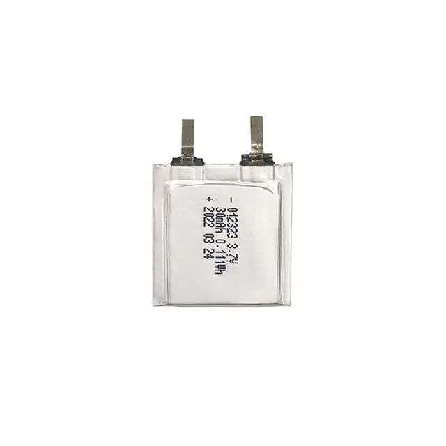 ホット販売1mm超薄型電池セル102323超薄型CT012323 3.7V 30mAh 25mAhリチウムイオンポリマー充電式電池