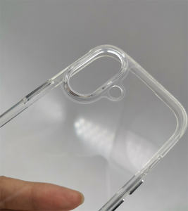 Coque de téléphone transparente en TPU acrylique anti-jaunissement pour <span class=keywords><strong>iPhone</strong></span> 16 17 Pro Max 17 Air 15 Plus 14 13 <span class=keywords><strong>12</strong></span> 11 Xs XR Fundas Caso Claro - Product Image 6