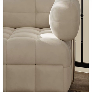 Canapé-lit multifonctionnel de style crème, chaise longue pour petit appartement, balcon, détente, salon, canapés - Product Image 3