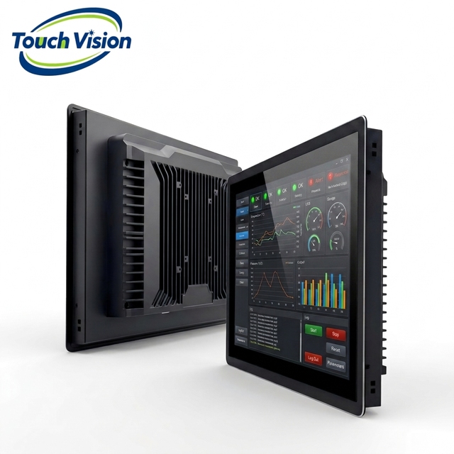 18.5 21.5 23.6 Inch Industrial Touch Monitor IP65 Waterproof TFT LCD Display for CNC Machine HMI Control