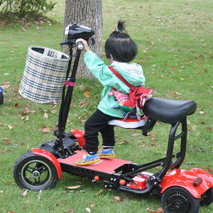 Definitely Worth the extra Very Sturdy &amp; the Quality Is There Compact Detachable Electric <strong>Bike</strong> Ebike <strong>4</strong> <strong>Wheel</strong> Scooter - Product Image 6