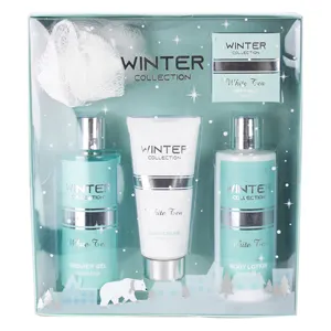 christmas eco friendly beauty bath ball gift sets high quality body shower box care bubble shower gel body gift bath set