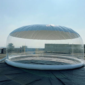 Hồ bơi bơm hơi bao gồm cho inground Hồ bơi bơm hơi <span class=keywords><strong>10</strong></span> chân thổi lên hồ bơi Bìa - Product Image 4