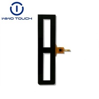 Módulo de Pantalla Táctil LCD Industrial de 6 Pulgadas 511*63, Panel de Pantalla Táctil Capacitiva Negra con Interfaz IIC