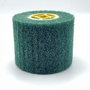 เครื่องผลิตแผ่นขัดแบบพับได้ OEM นำเข้า สีเขียว 129 100 19 สำหรับทำแผ่นขัดแบบพับได้ ขนาด 120 มม. - Product Image 1